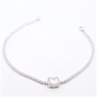 Bracciale Domar Gioielli Donna Tennis argento 925  in Argento Cubic Zirconia BZB120763